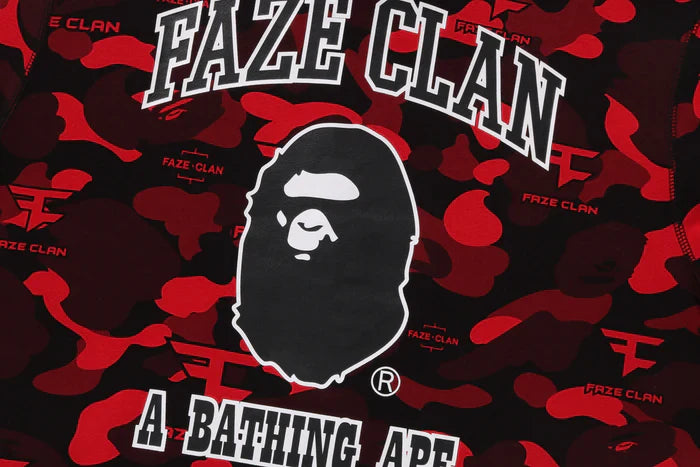 Moletom BAPE x Faze Clan - HYPER LIST