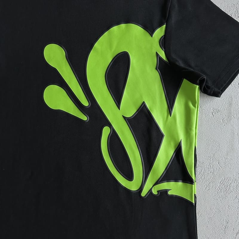 Camiseta Synaworld OG Logo Black/Green - HYPER LIST