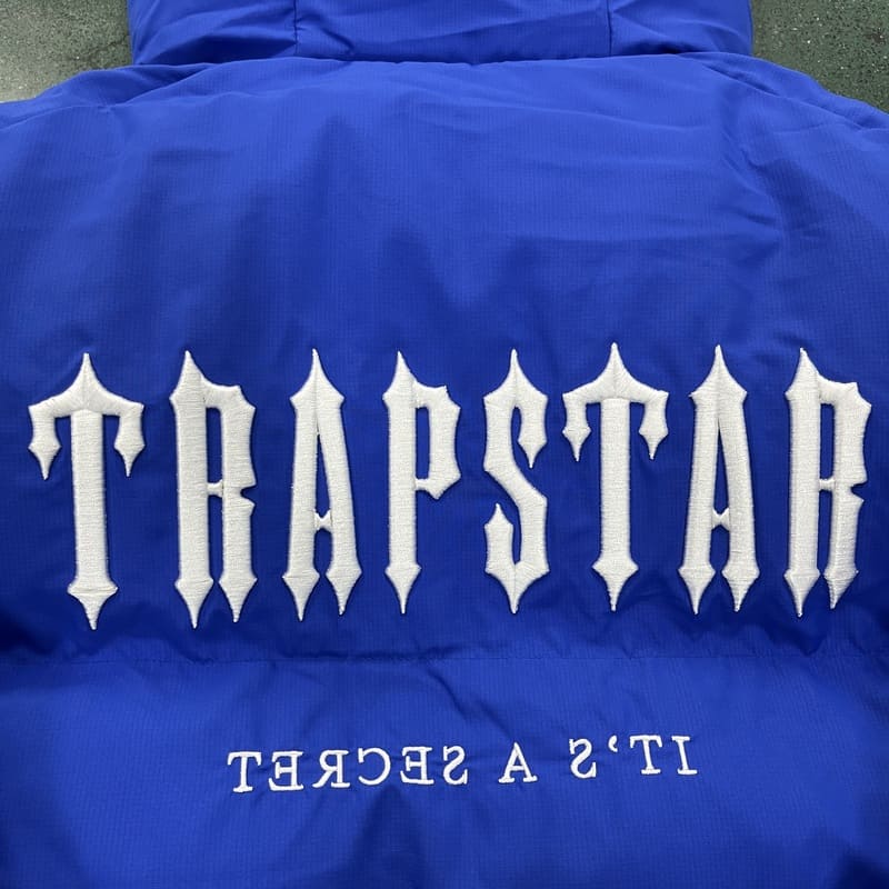 Jaqueta Puffer Trapstar Decoded 2.0 Dazzling Blue - HYPER LIST