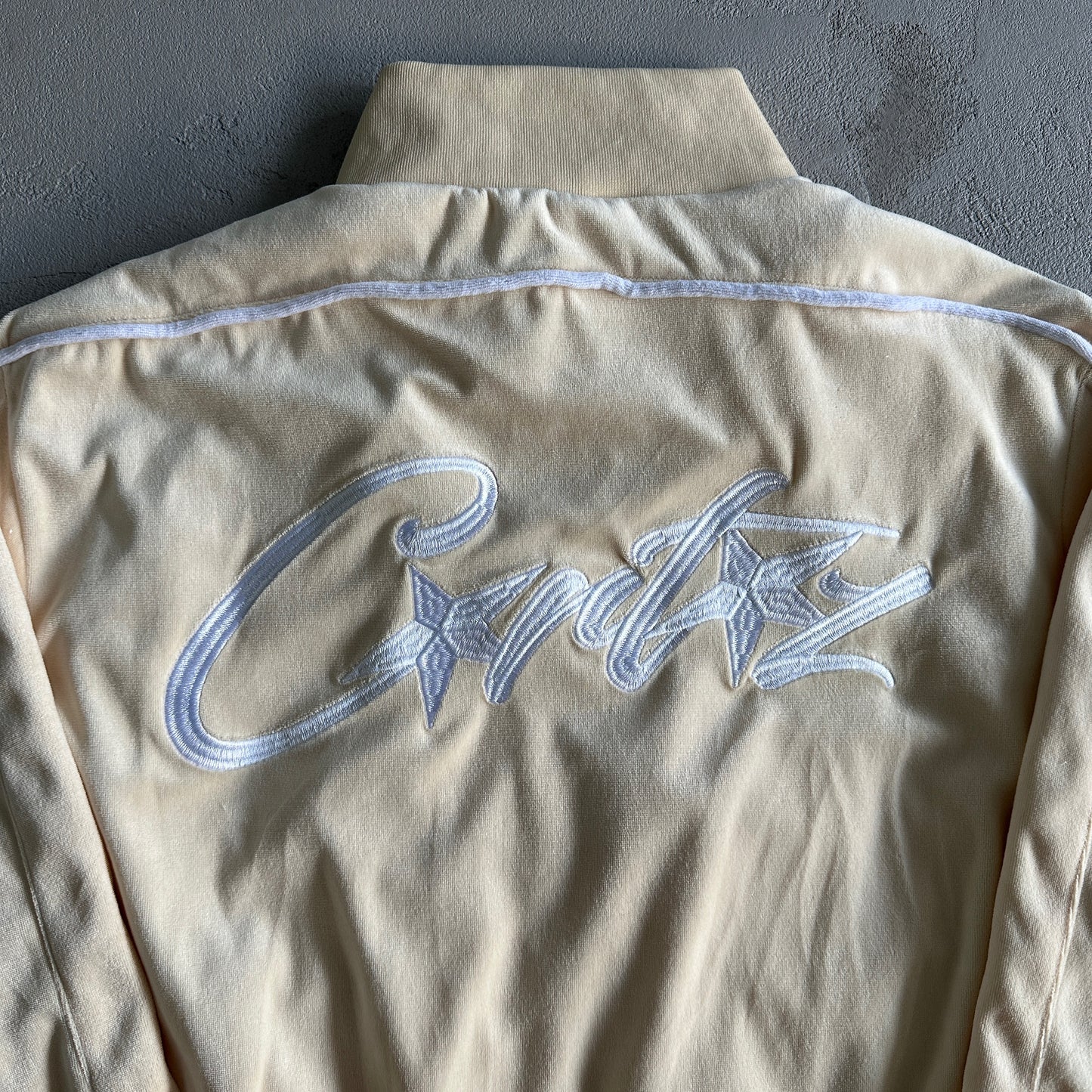 Corteiz Velour White Tracksuit