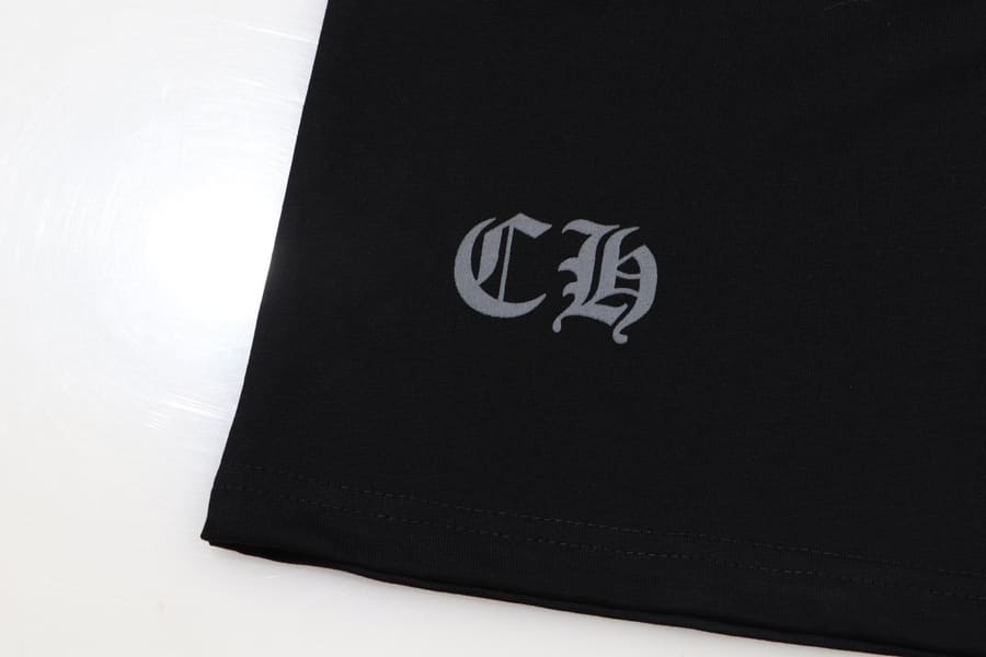 Camiseta Chrome Hearts Cemetery Cross Logo - HYPER LIST