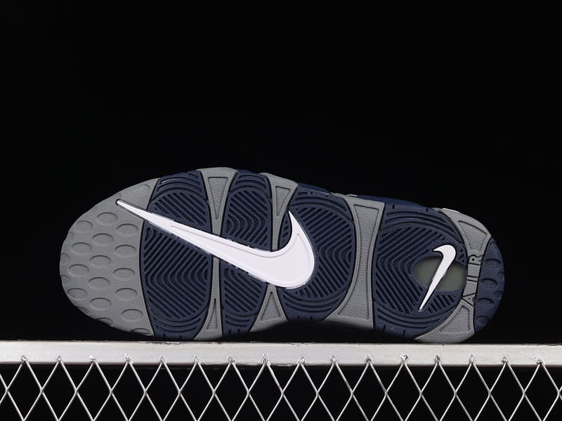 Nike Air More Uptempo Grey Midnight Navy - HYPER LIST