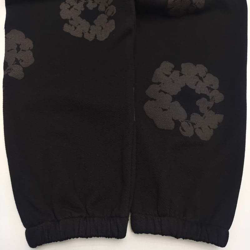 Calça Denim Tears Cotton Wreath Black Monochrome - HYPER LIST