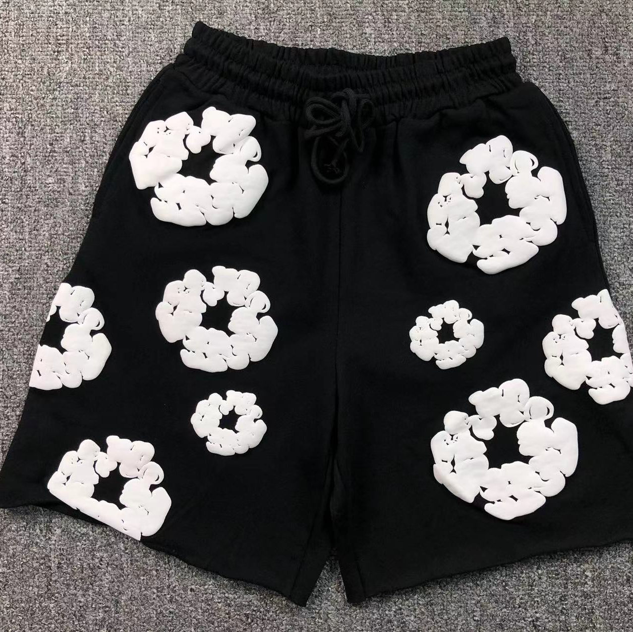 Denim Tears Black Short Set