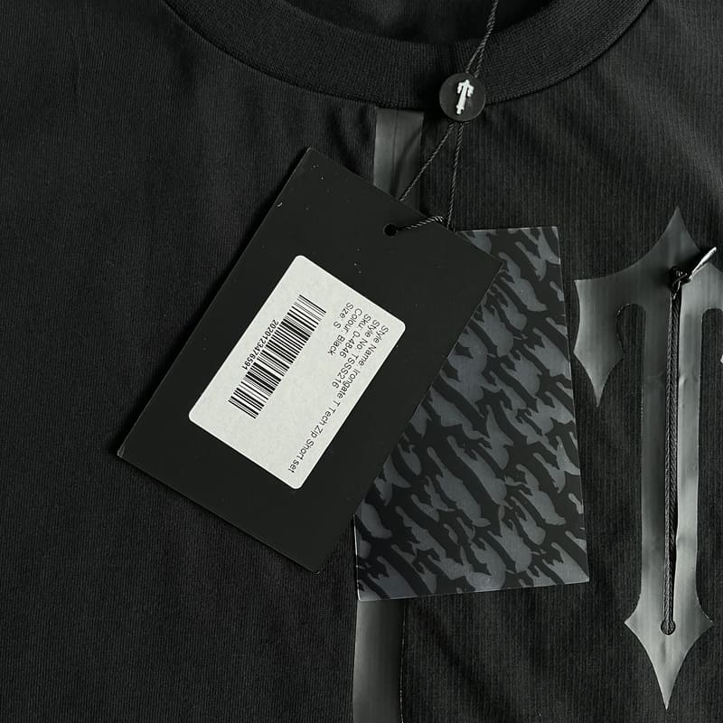 Conjunto Trapstar Irongate T Tech Zip Black - HYPER LIST