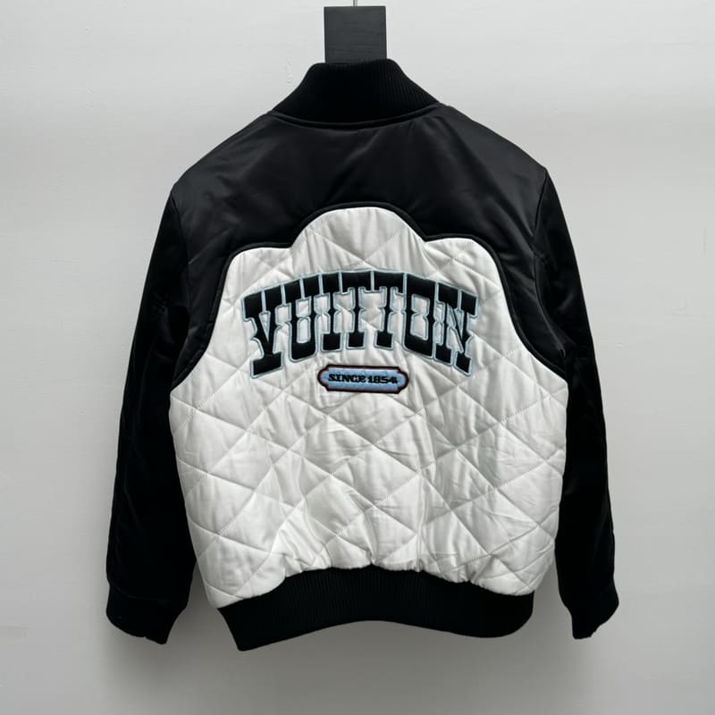 Jaqueta Bomber Louis Vuitton Bicolor Satin - HYPER LIST