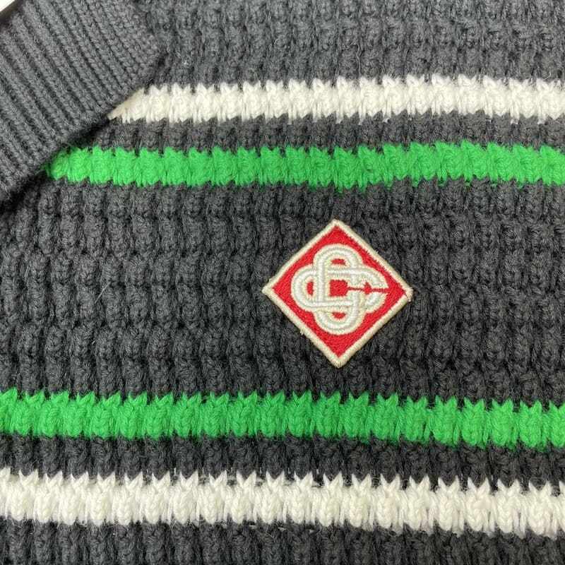Conjunto Casablanca Crochê Preto e Verde - HYPER LIST