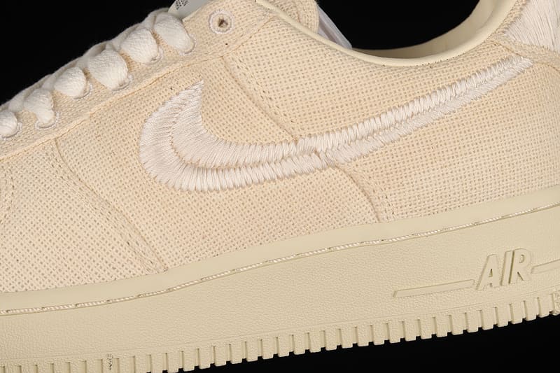 Stussy x Nike Air Force 1 Low Fossil Stone - HYPER LIST