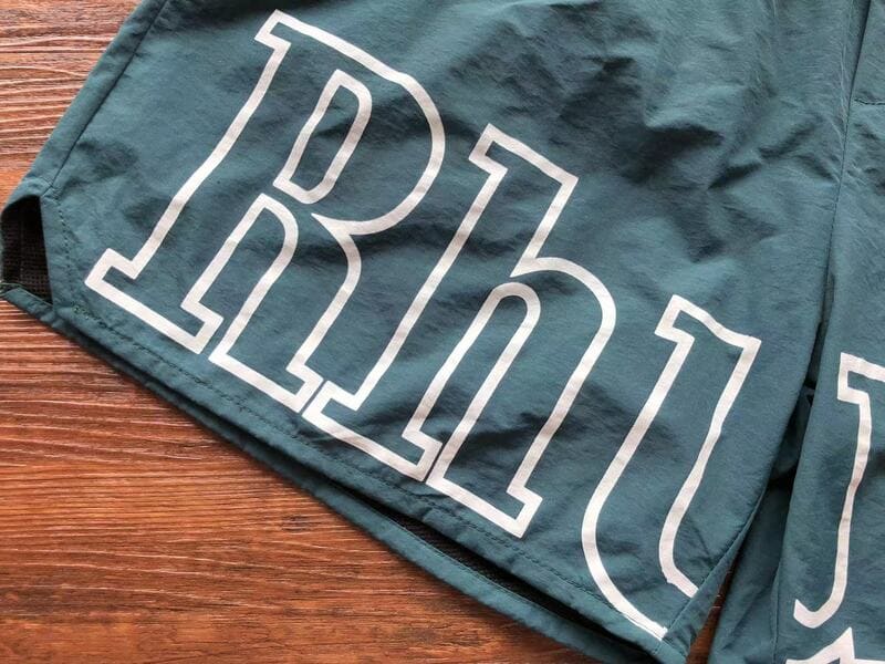 Rhude Logo Short 'Green' - HYPER LIST