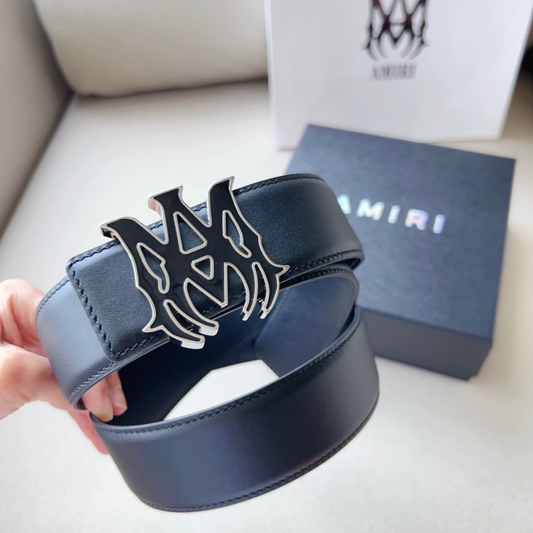 Cinto Amiri Black Logo - HYPER LIST