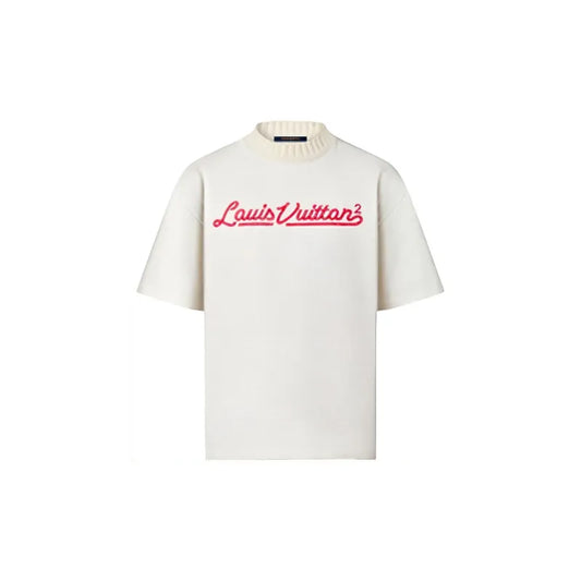 Camiseta Louis Vuitton x Nigo Embroidered Mockneck - HYPER LIST
