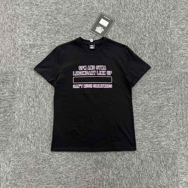 Camiseta Syna World x 6PM Rush Greatness Preta - HYPER LIST