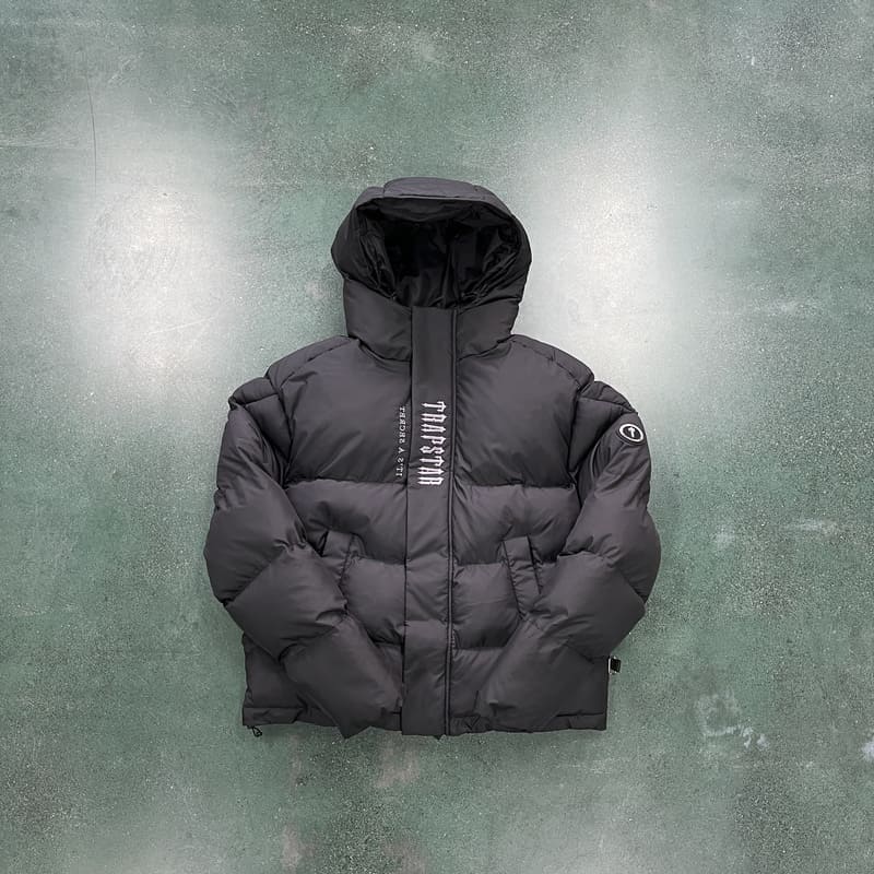 Jaqueta Puffer Trapstar Decoded 2.0 Black - HYPER LIST