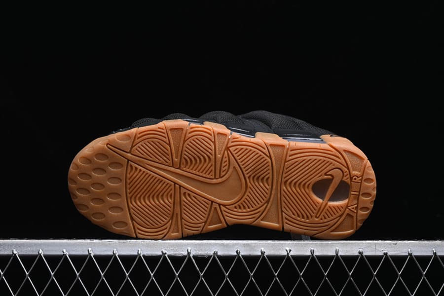 Nike Air More Uptempo Low Black Gum - HYPER LIST
