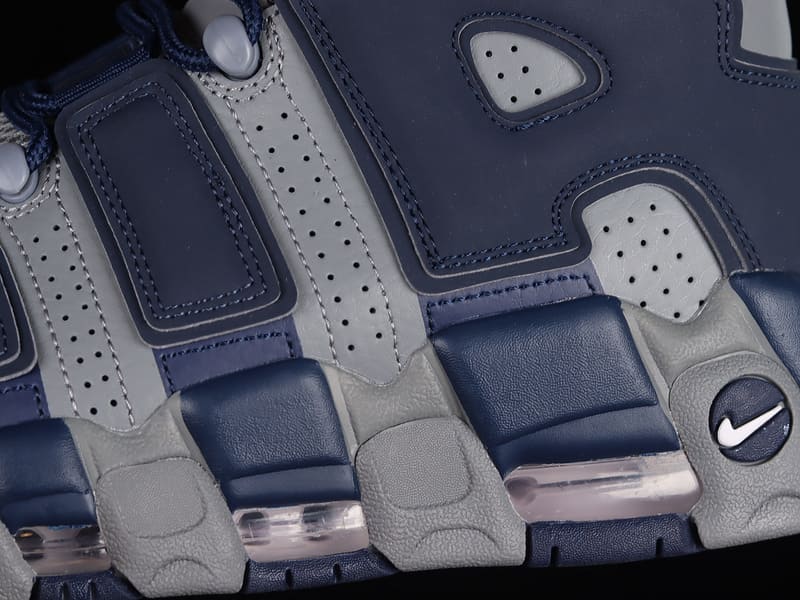 Nike Air More Uptempo Grey Midnight Navy - HYPER LIST