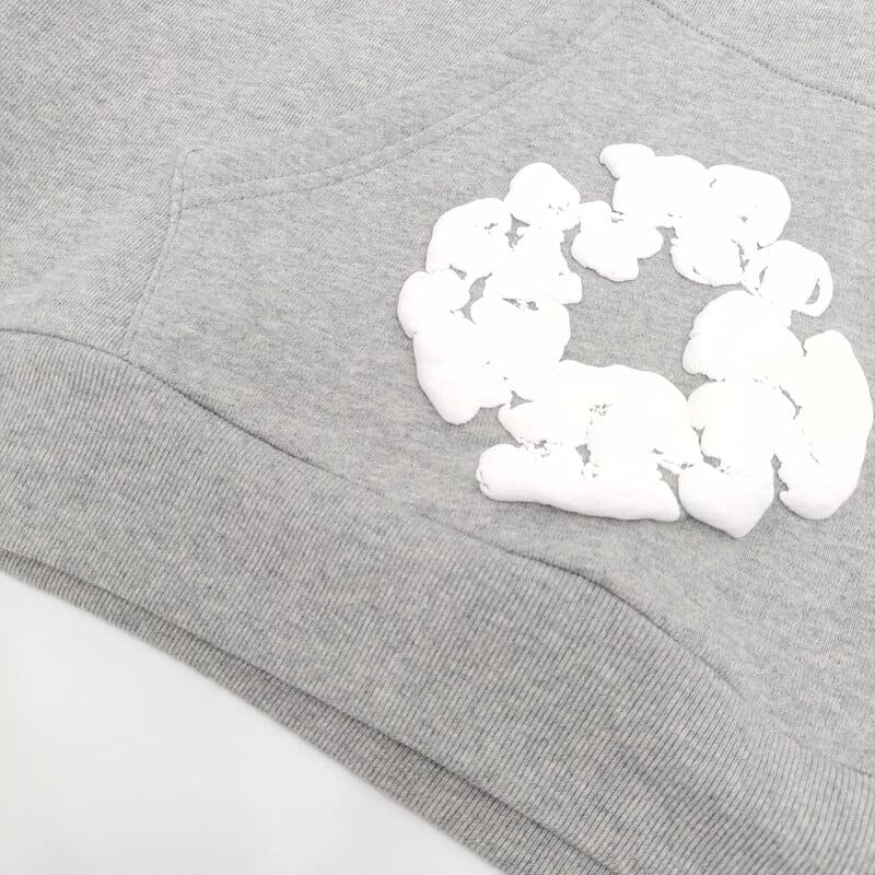 Moletom Denim Tears The Cotton Wreath Grey - HYPER LIST