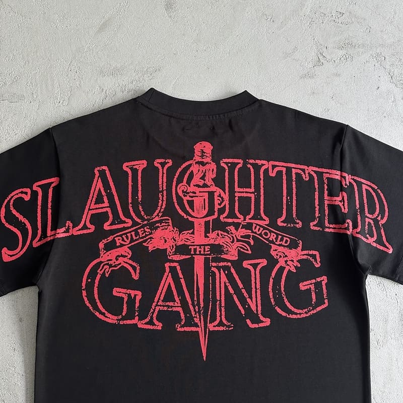 Camiseta Corteiz Slaughter Gang 21 Savage - HYPER LIST