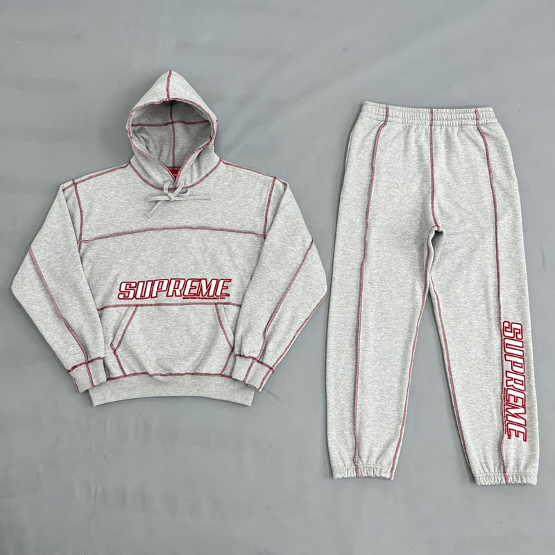 Conjunto Supreme Coverstitch Hooded - HYPER LIST