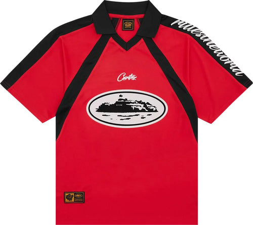 Camiseta Corteiz Alcatraz Football Vermelha - HYPER LIST