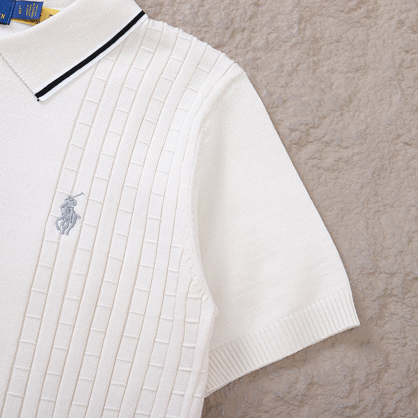 Ralph Lauren Polo White Croche C4356
