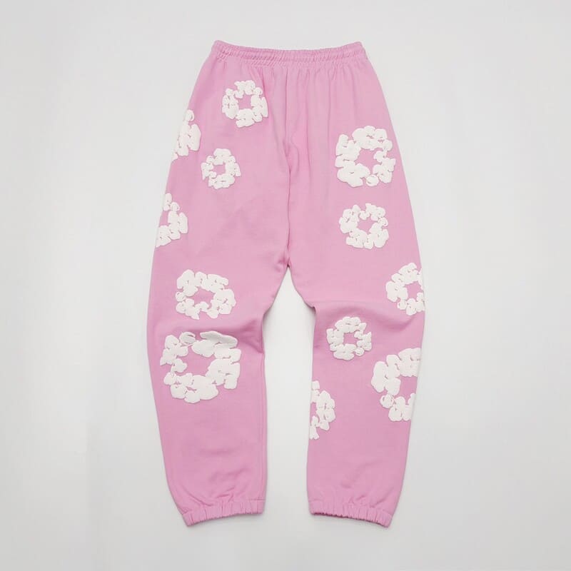 Calça Denim Tears The Cotton Wreath Pink - HYPER LIST