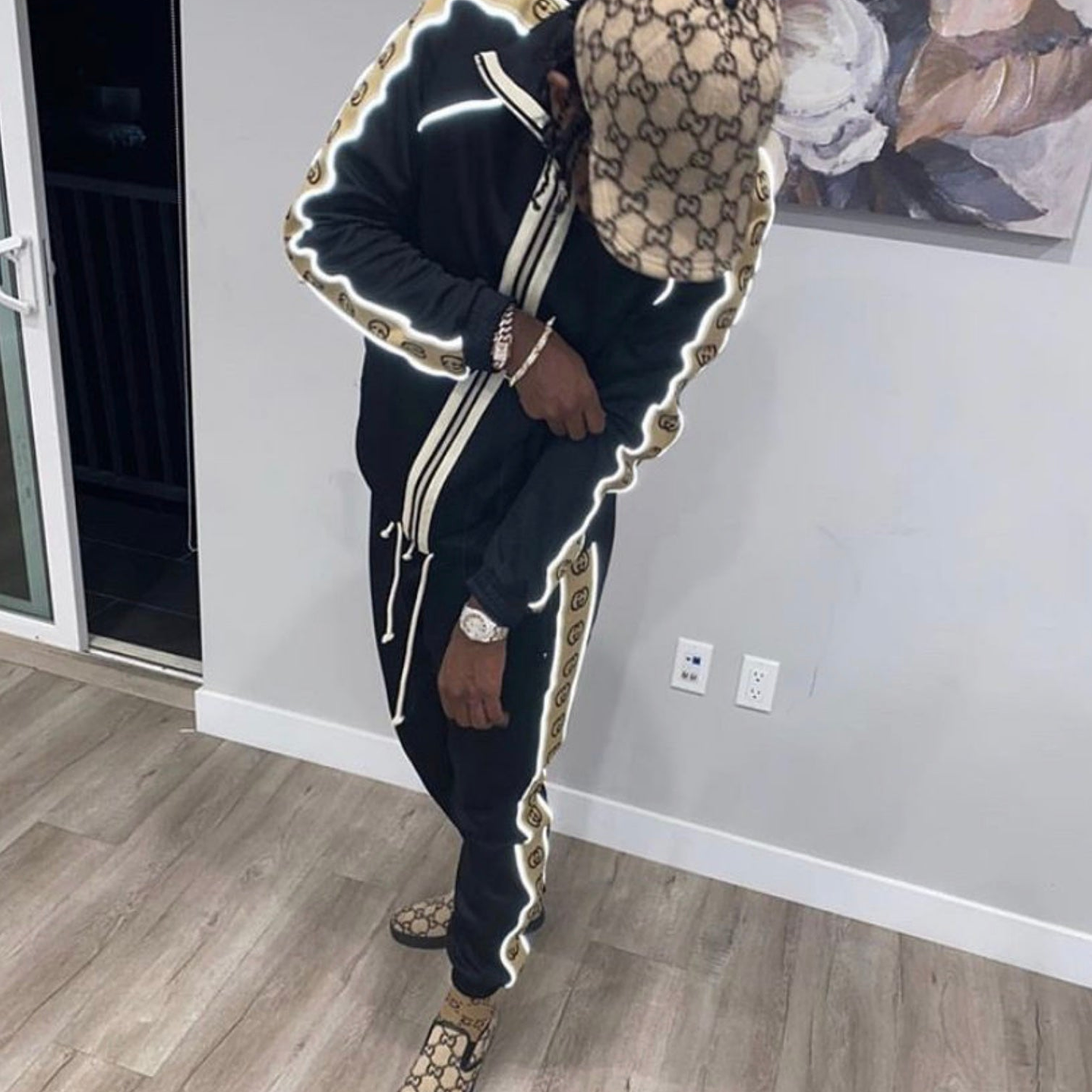 Gucci Black Tracksuit
