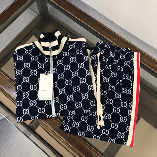 Gucci Webbing-Trimmed Black Tracksuit - HYPER LIST