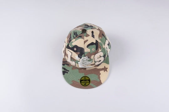 Hellstar OG Patch Camo Fitted Cap