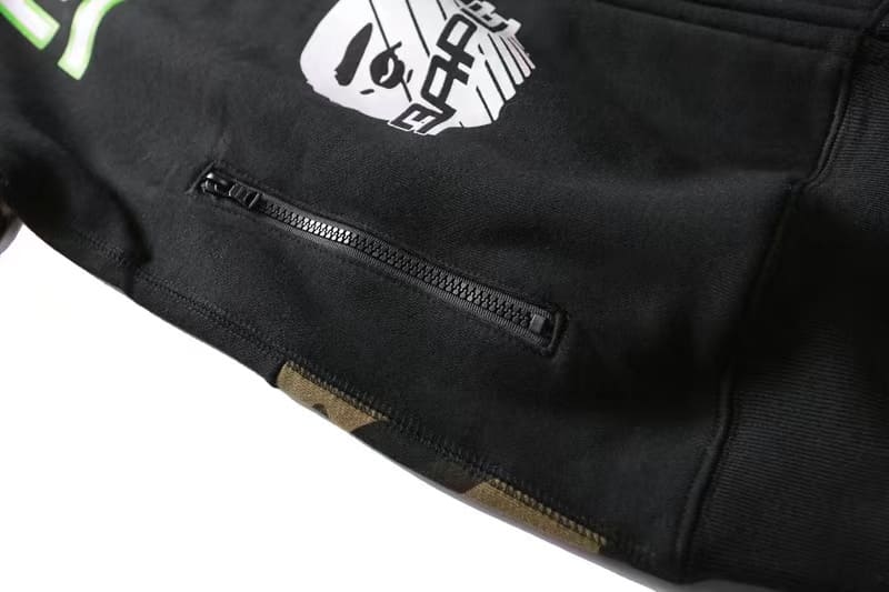 Pronta Entrega - Moletom BAPE Bmx Mask Full Zip Hoodie