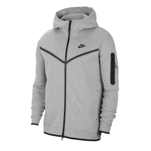 Jaqueta Nike Tech Fleece Cinza - HYPER LIST