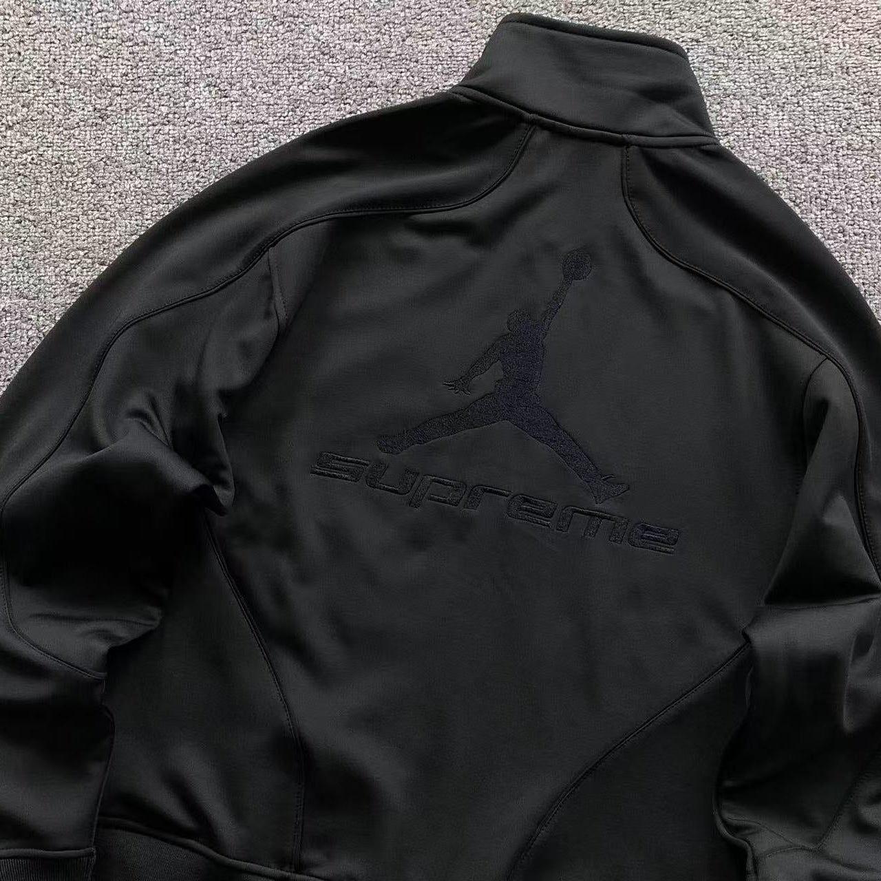 Supreme X Jordan Black Tracksuit