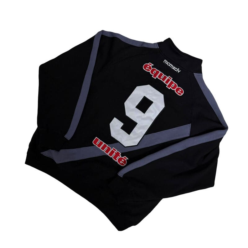 Jaqueta Supreme Equipe Half Zip Preta - HYPER LIST
