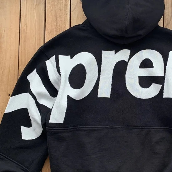 Moletom Supreme Big Logo Jacquard - HYPER LIST