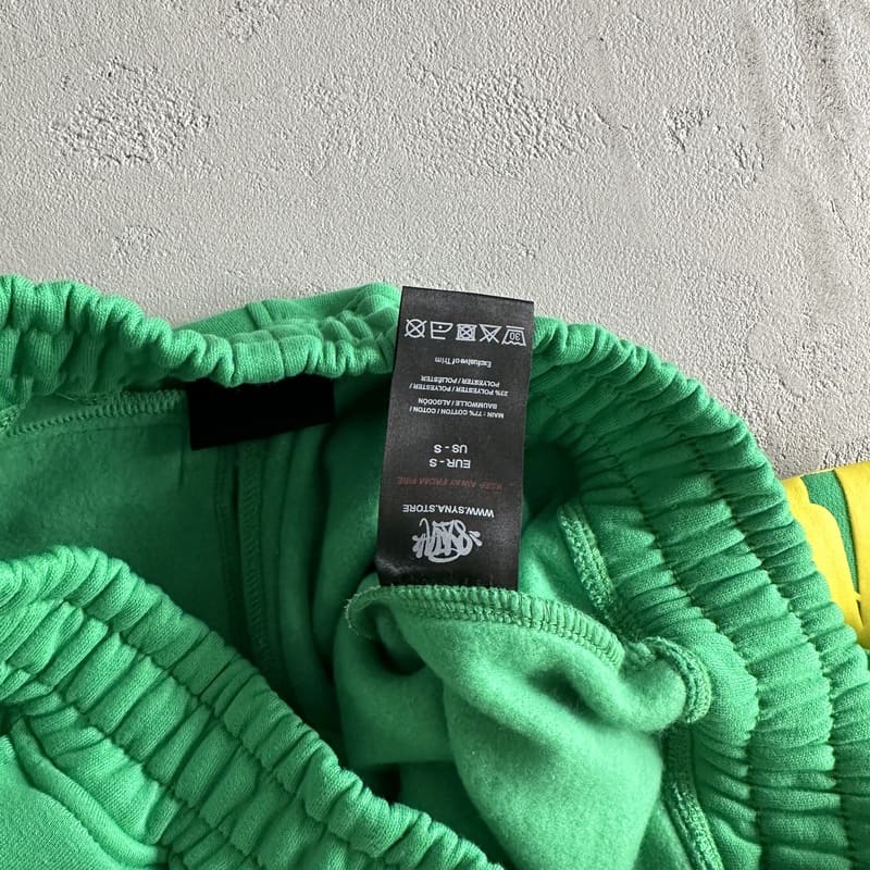 Conjunto Team Syna Hood Twinset Green - HYPER LIST