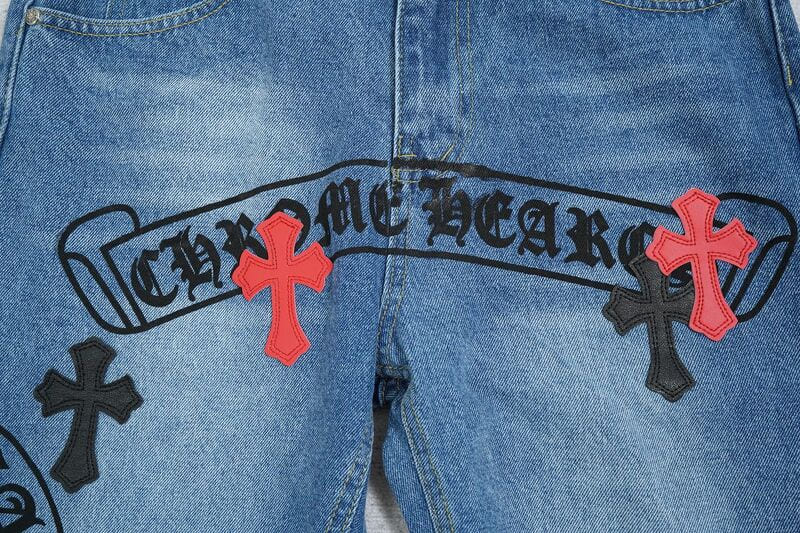 Calça Jeans Chrome Hearts - HYPER LIST