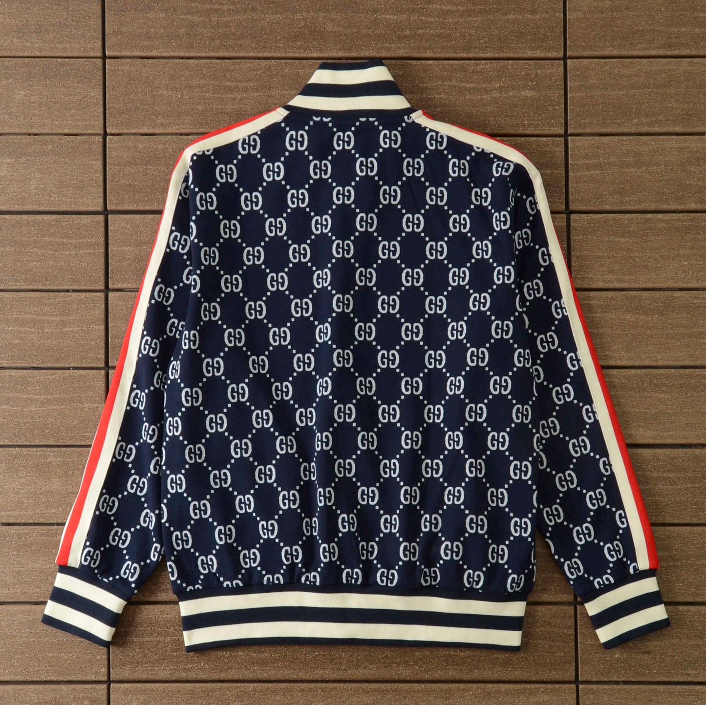 Gucci Webbing-Trimmed Blue Short Set - HYPER LIST