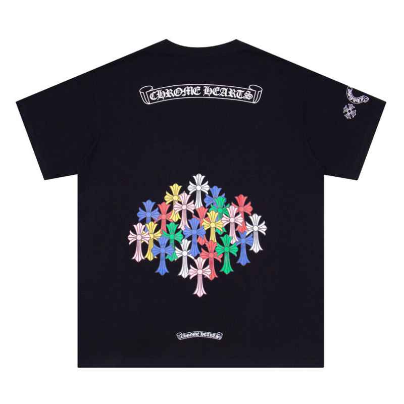Camiseta Chrome Hearts Colour Cross Cemetery - HYPER LIST