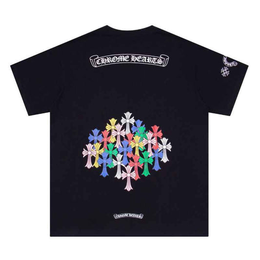 Camiseta Chrome Hearts Colour Cross Cemetery - HYPER LIST