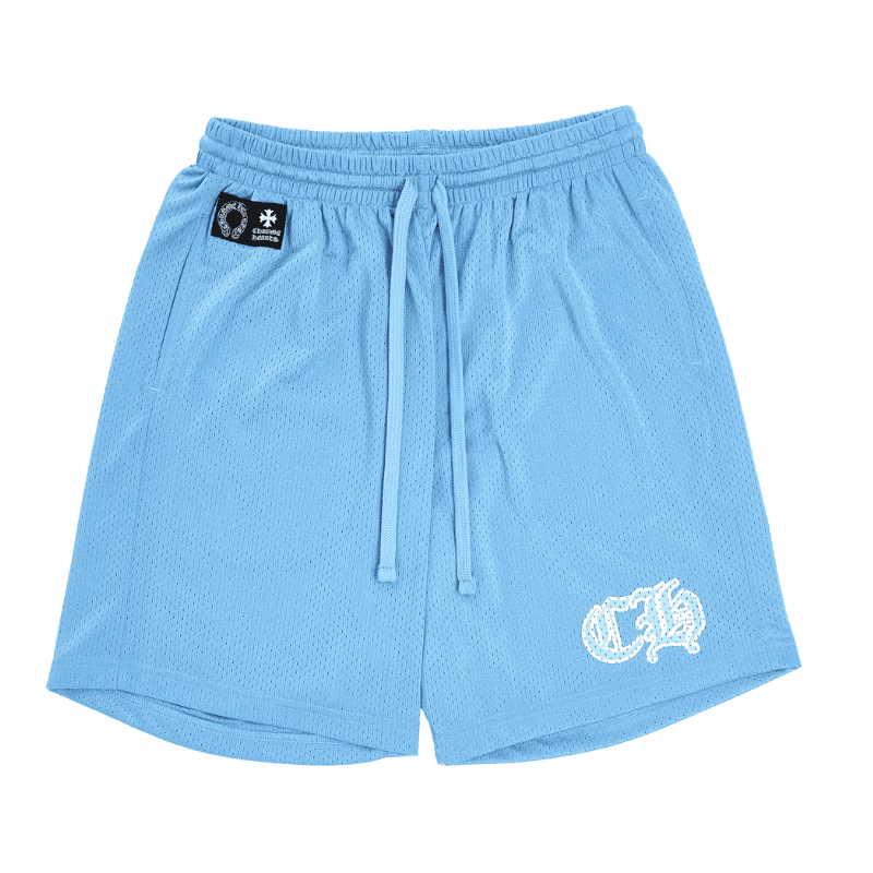 Shorts Chrome Hearts Sports Varsity Blue - HYPER LIST