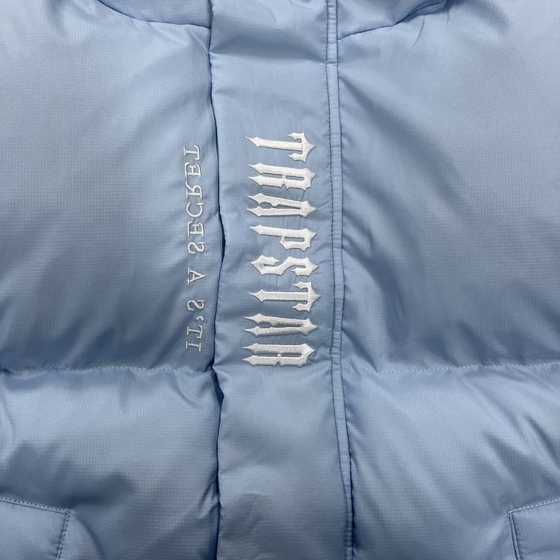 Jaqueta Puffer Trapstar Decoded 2.0 Ice Blue - HYPER LIST