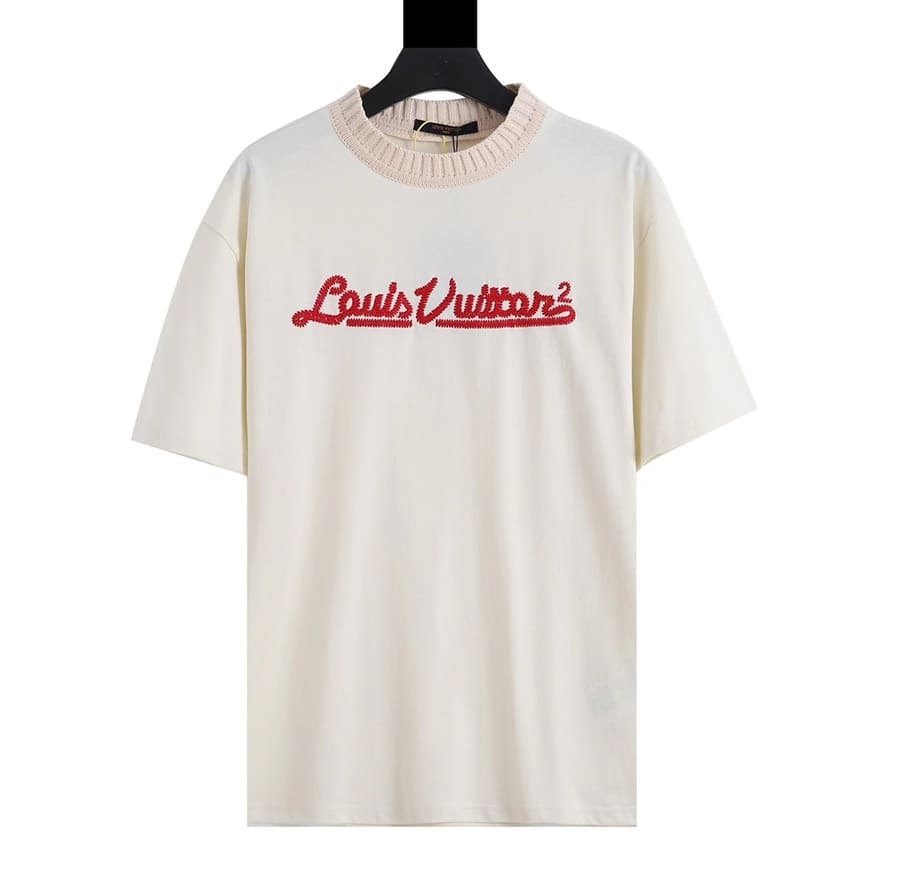 Camiseta Louis Vuitton x Nigo Embroidered Mockneck - HYPER LIST