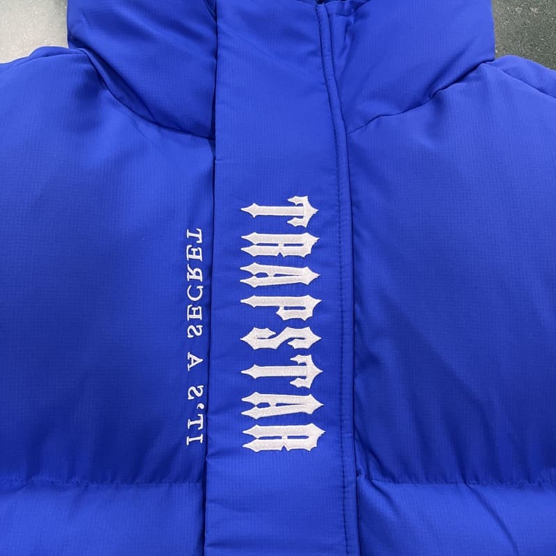 Jaqueta Puffer Trapstar Decoded 2.0 Dazzling Blue - HYPER LIST