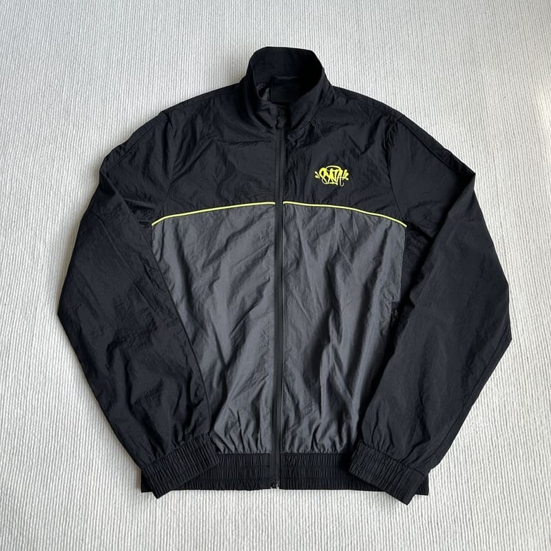 Conjunto Synaworld 'Syna Logo' Shell Preto/Cinza/Amarelo - HYPER LIST