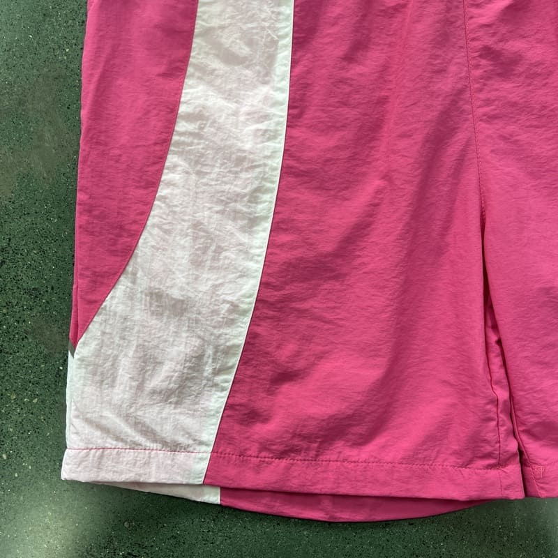 Shorts Corteiz Rosa Branco - HYPER LIST