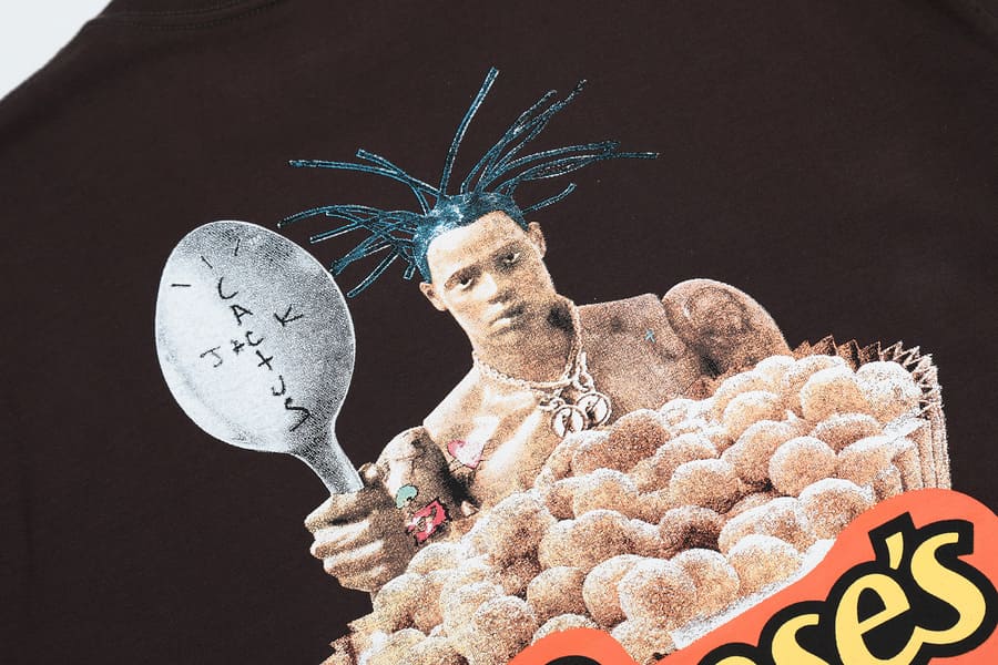 Camiseta Travis Scott Cactus Jack x Reese's Puffs - HYPER LIST