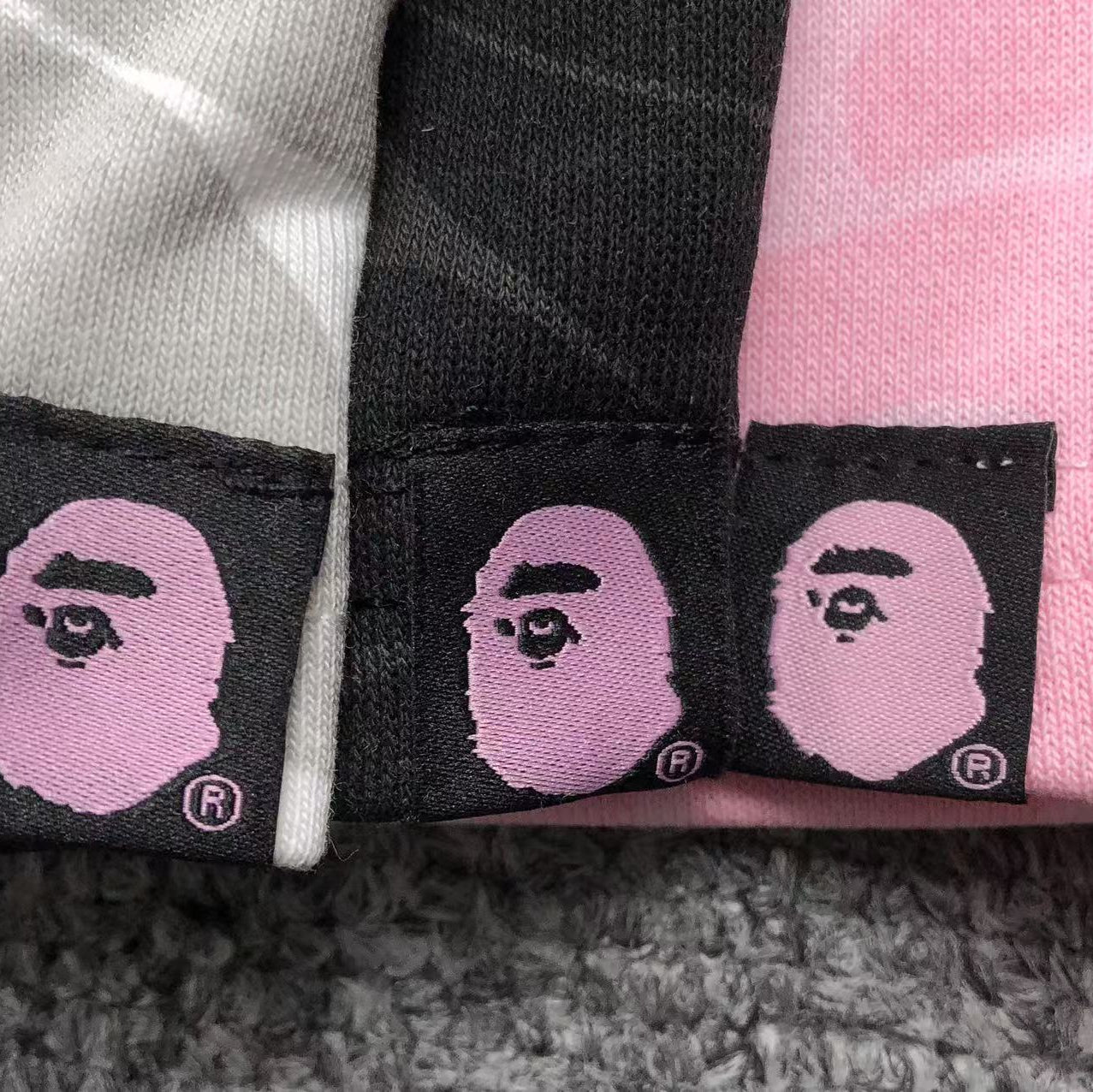 Bape Pink Jersey Short Set - HYPER LIST
