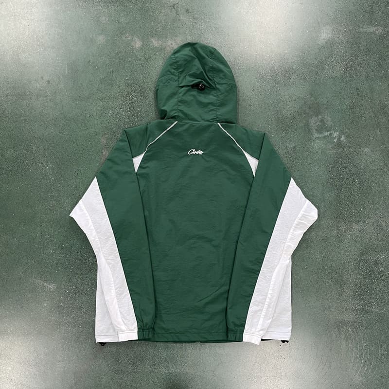 Jaqueta Corta Vento Corteiz green white - HYPER LIST