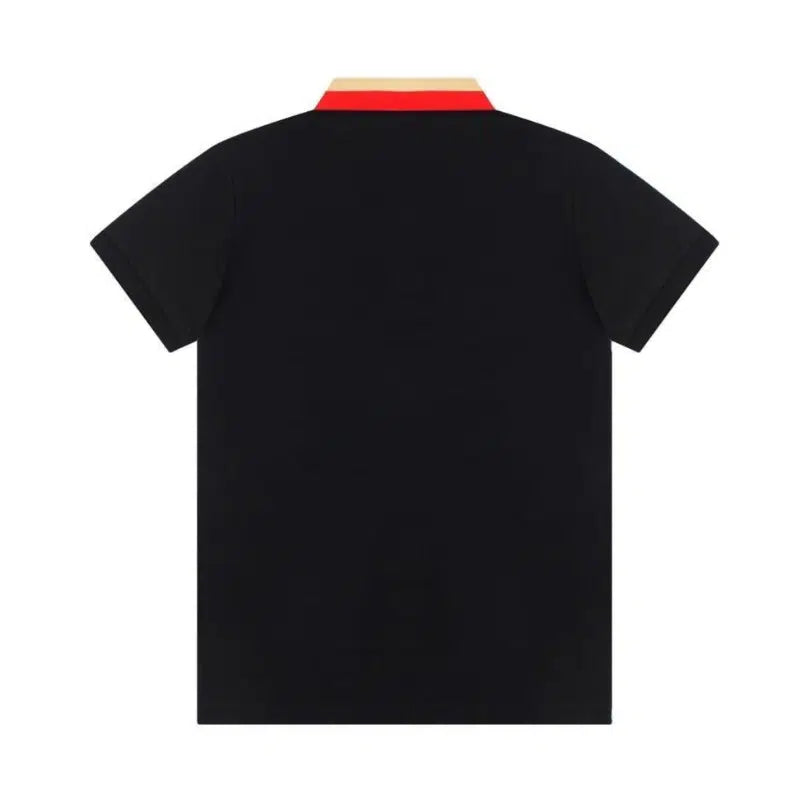 Burberry Striped Collar Polo Shirt BY023
