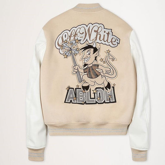 Jaqueta Varsity Off-White x AC Milan - HYPER LIST