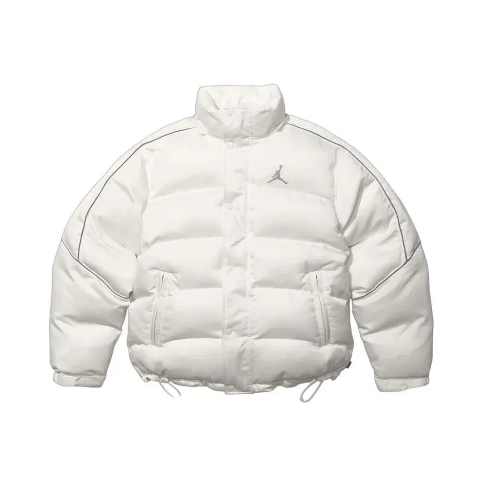 Jaqueta Puffer Supreme x Jordan Branca - HYPER LIST